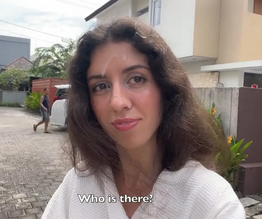 Katty West - I Paid Repairman With My Pussy And Walked Down The Street With His Cum On My Face Cumwalk FullHD 1080p