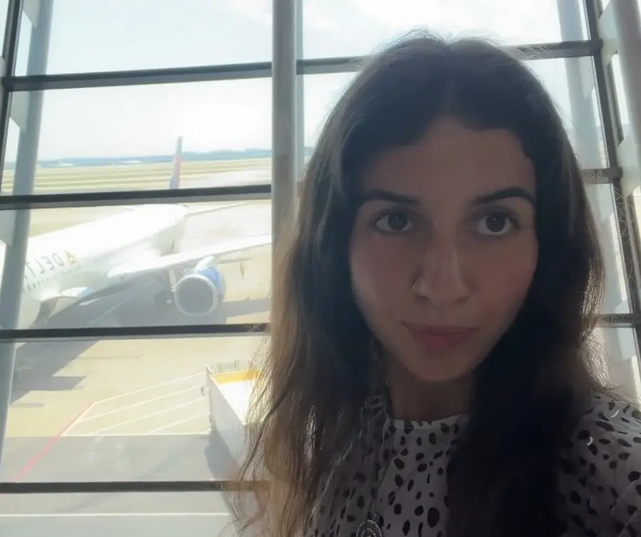 Katty West - Crazy Cumwalk in Big Airport Full of People Risky Public Blowjob FullHD 1080p