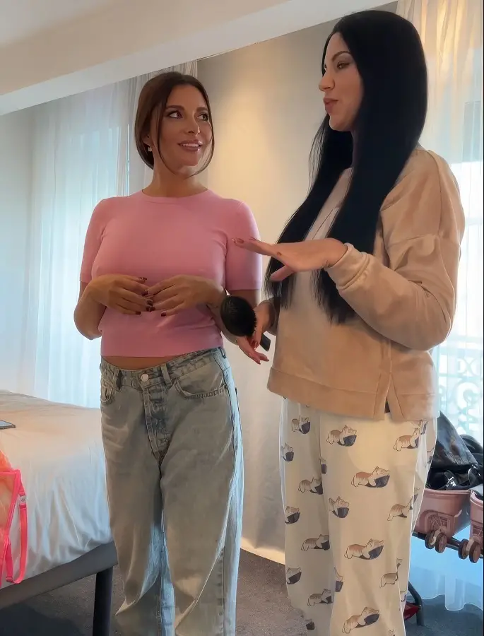 Anna Polina - A Big Dick for Two Greedy Pussies and a Surprise Guest A Very Special 3some FullHD 1920p