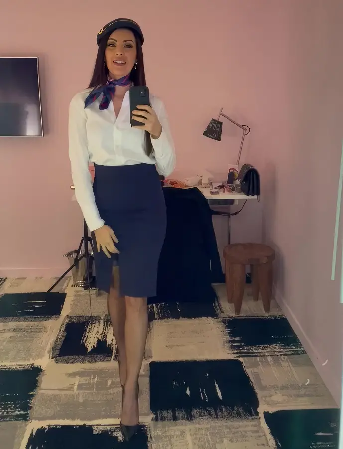 Alysa Nylon - Special Threesome Flight Attendant Sextape FullHD 1080p