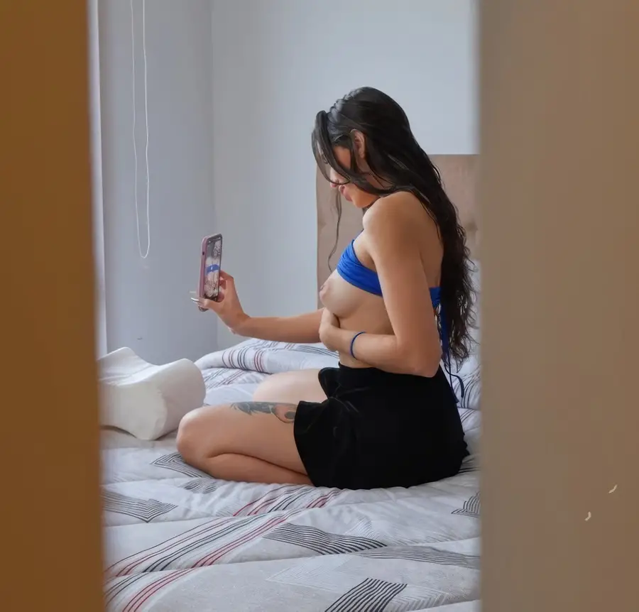 Hot Ruby - My Stepbrother Discovers Me On A Video Call And I Convince Him With Sex To Keep The Secret FullHD 1080p