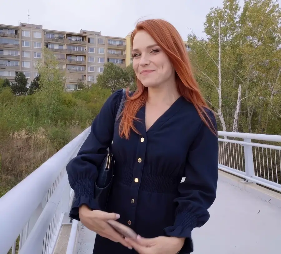Clemence Audiard - Russian Redhead Fucked In Public HD 720p