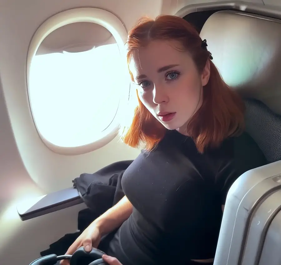 Sweety Fox - Fucking with Stranger From The Next Airplane Seat POV FullHD 1080p