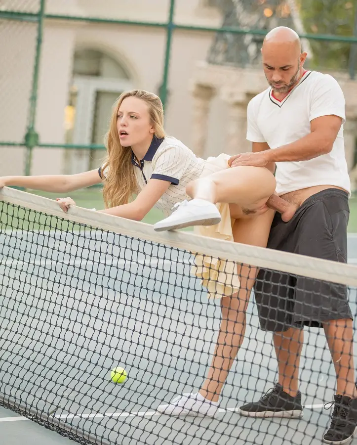 Aubrey Star - Tennis Student Gets Anal Lesson FullHD 1080p