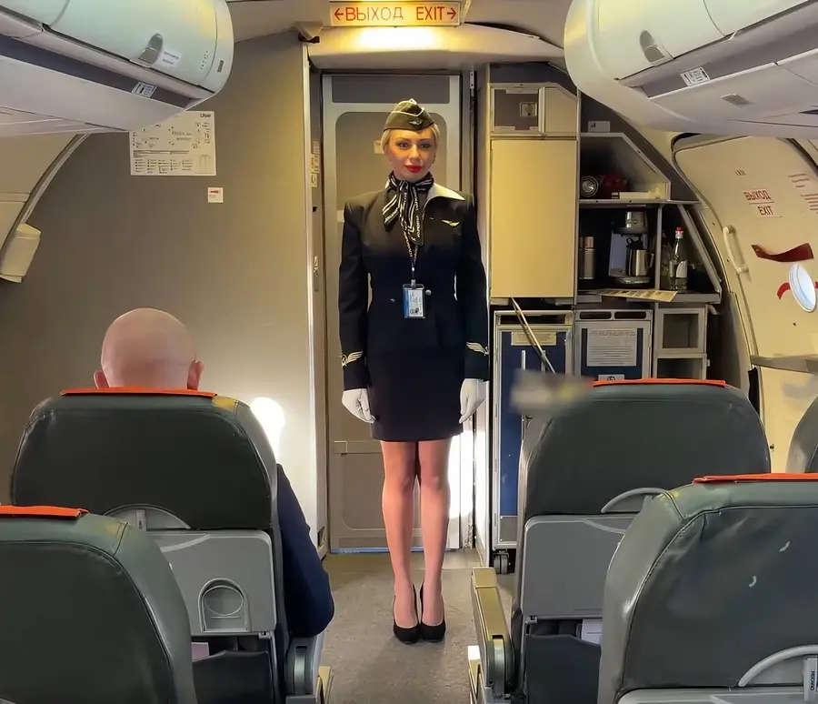 Alexa Bunny - Married Newcomer Stewardess Fuck With Both Pilots During Flight FullHD 1080p