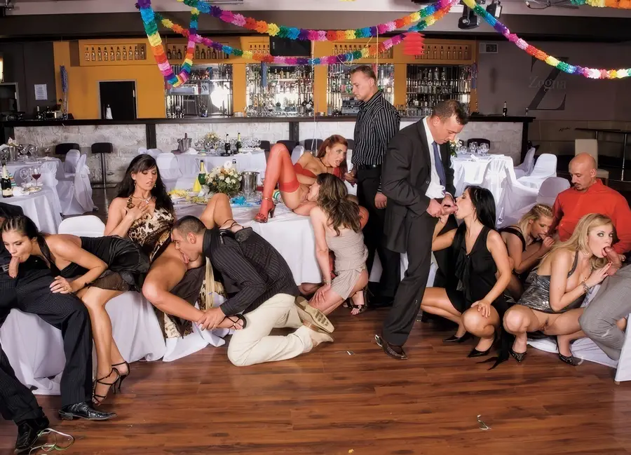 Black Angelika, Simony Diamond, Lucy Belle - New Years Orgy With Black Angelika, Simony Diamond, Lucy Belle And Many More FullHD 1080p