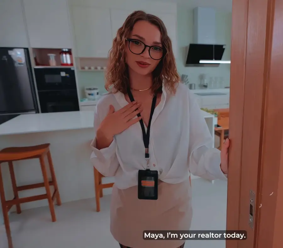Maya Lis - Realtor Was Showing A Villa But Something Went Wrong And She Jumped On My Dick FullHD 1080p