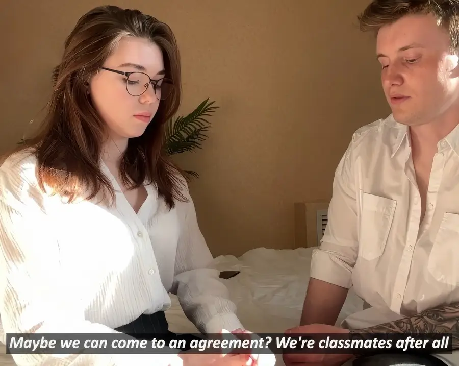 Syndicete - My Classmate Did`t Know That I Was Shooting Her On Video FullHD 1080p