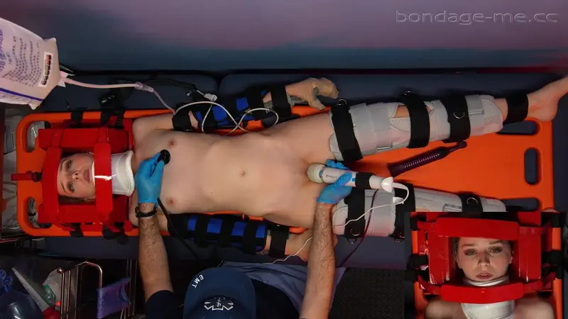 Injured Patient Maria Anjel Sperm Insemination Orgasm Treatment 2160p