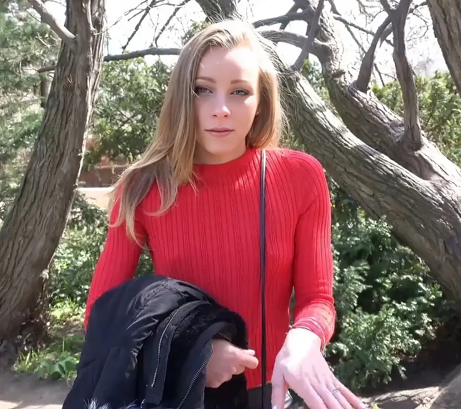 Angel Emily - Skinny College Emily Talk To Fuck At Street Casting FullHD 1080p