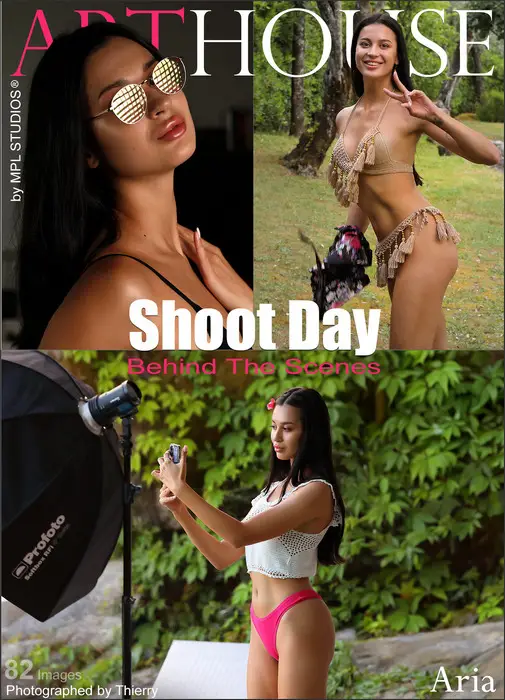 Aria - Shoot Day: BTS